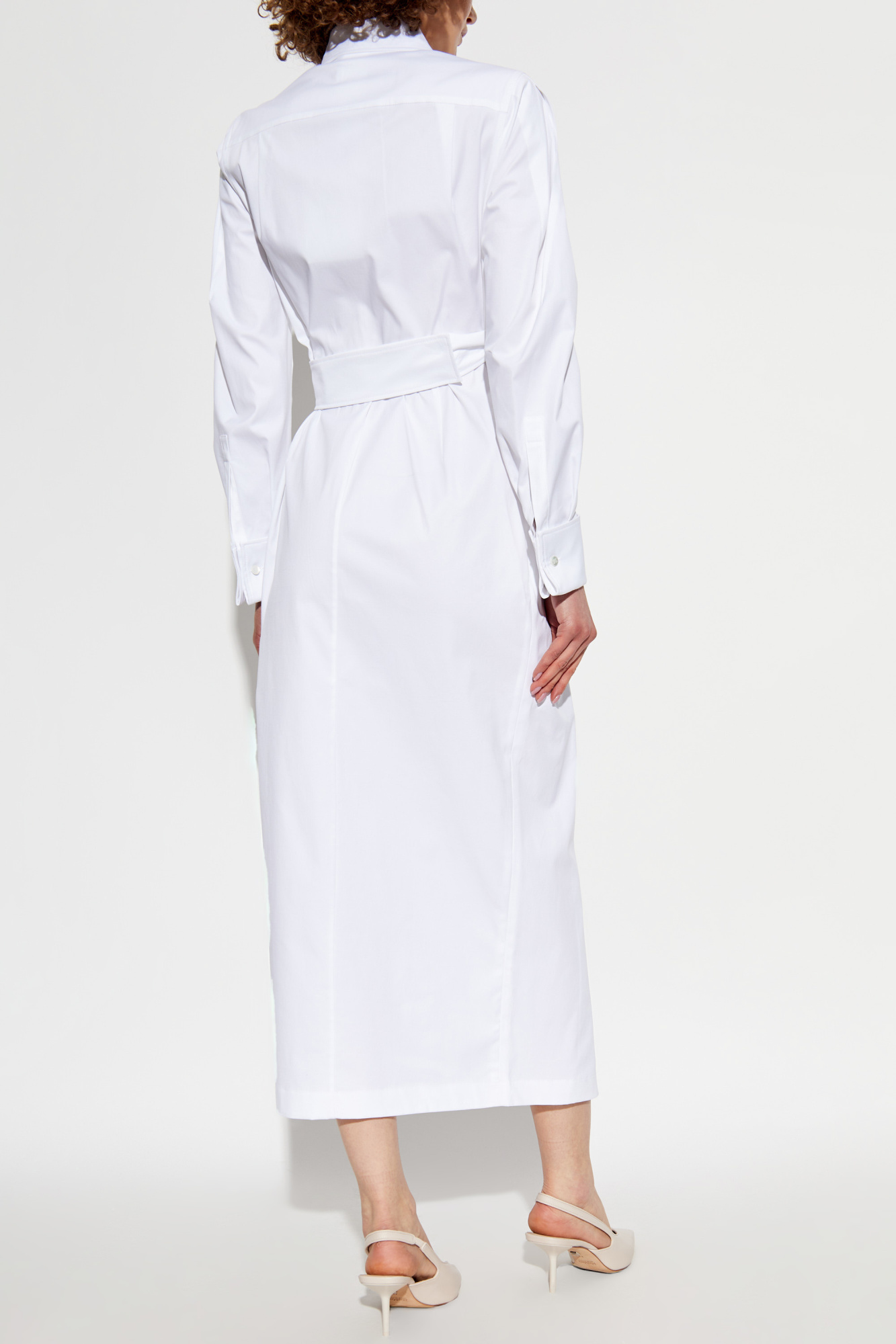 【関税＆送料込み】Max Mara Balzac Long Dress Clothing Max Mara BALZAC - COTTON TWILL DRESS - Dresses & Skirts